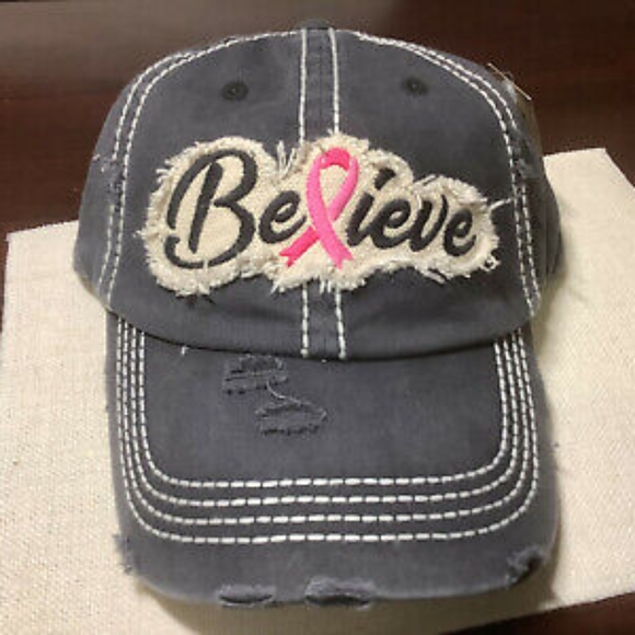 Breast Cancer Awareness Hat - Picture 3 of 4